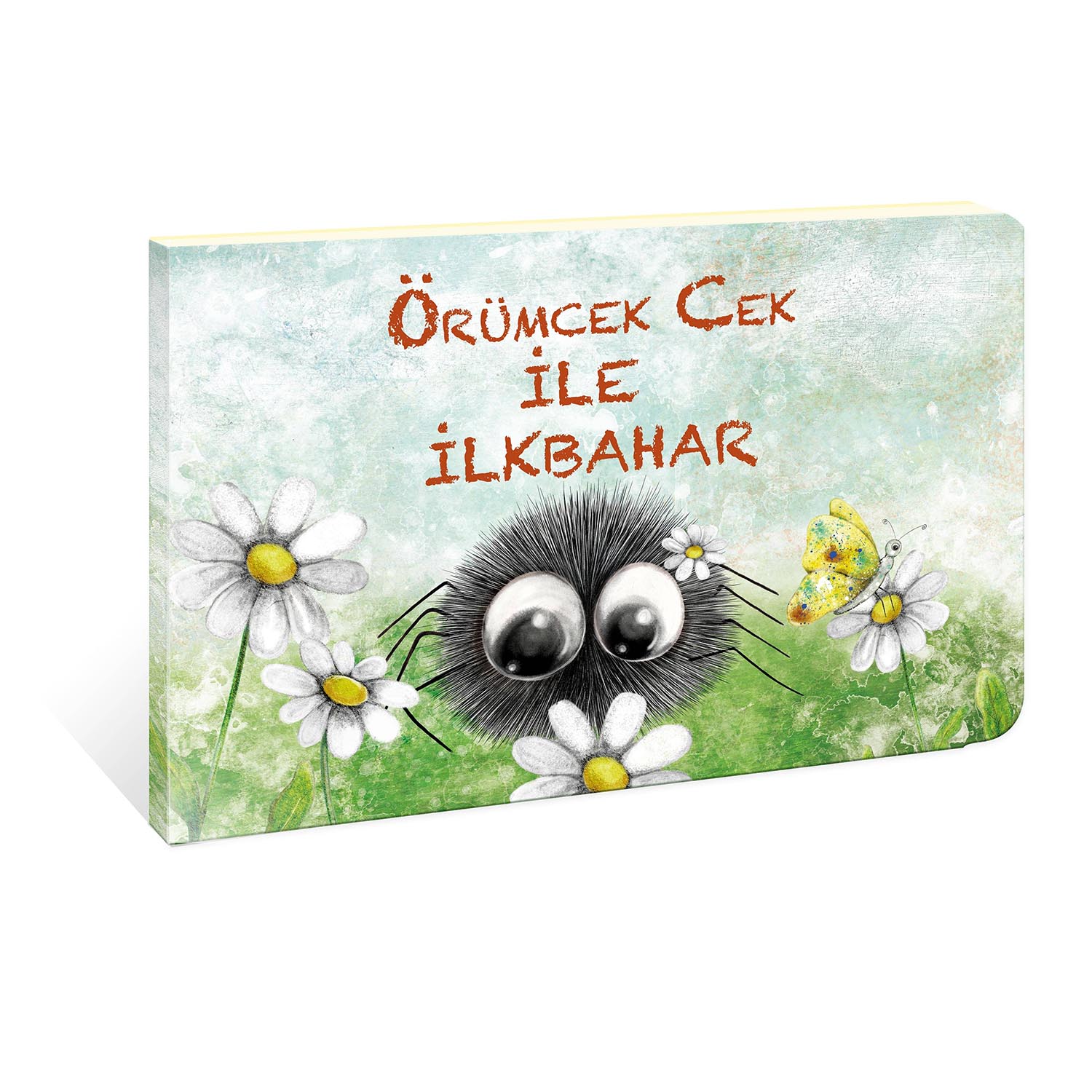  Örümcek Cek Cırt Cırtlı Hikaye Kitabı Mevsimler İlkbahar